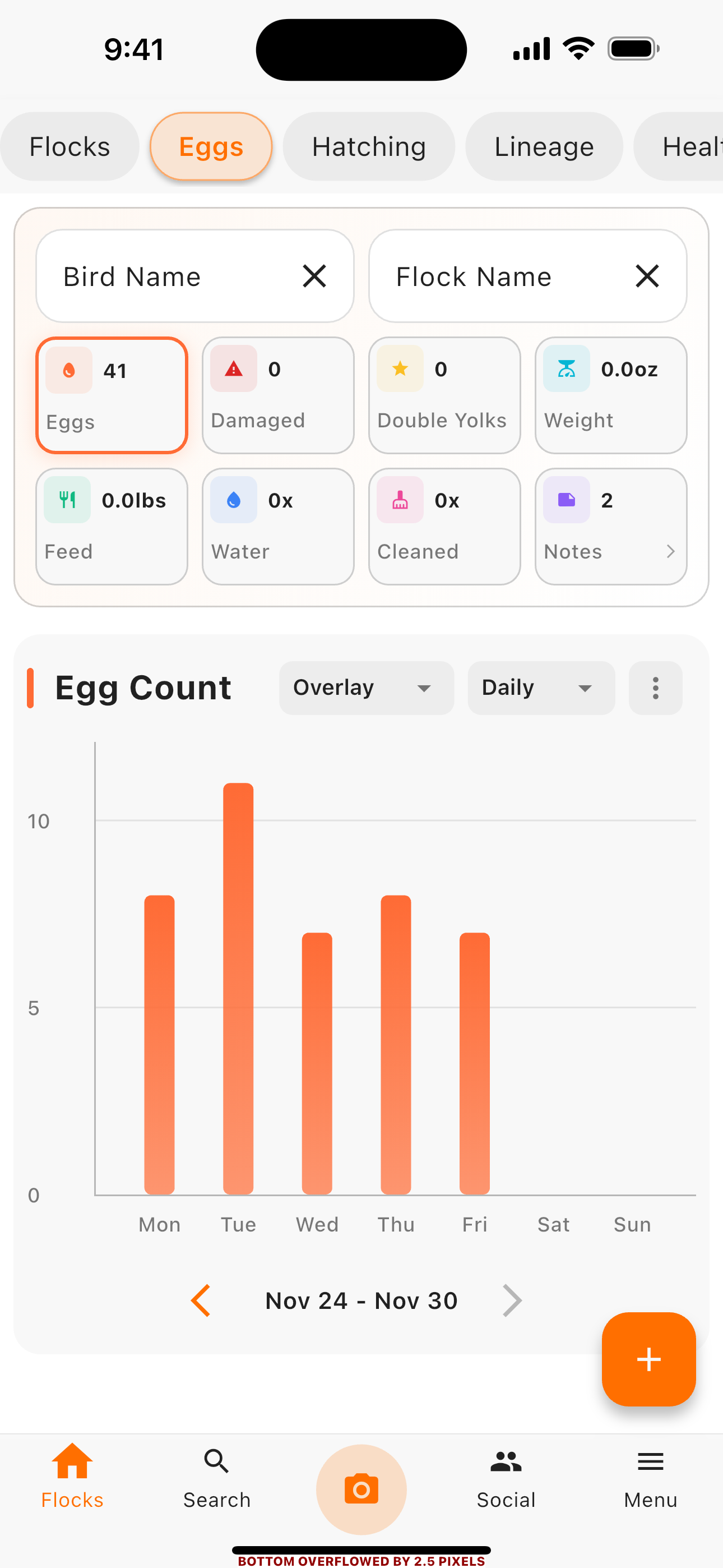 Social community screen